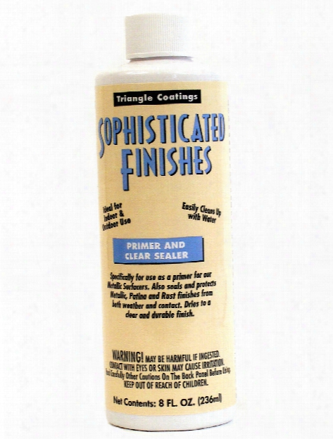 Sophisticated Finishes Primer And Clear Sealer 8 Oz.