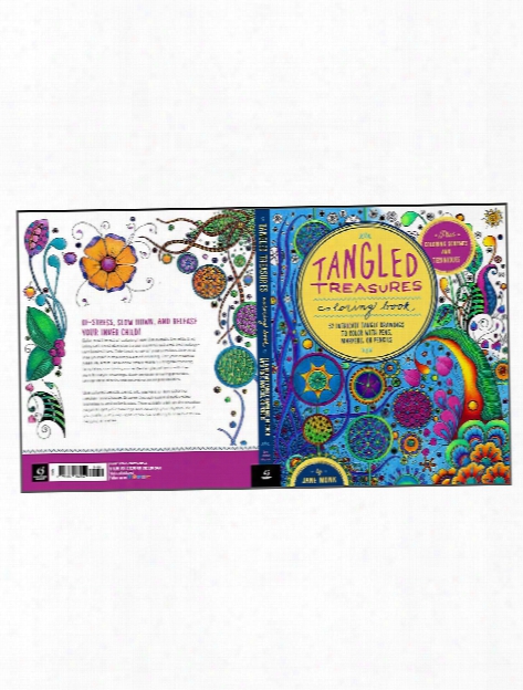 Tangled Treasures Coloring Book Each