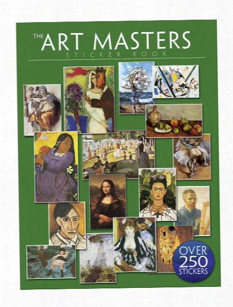 The Art Masters Sticker Book Each