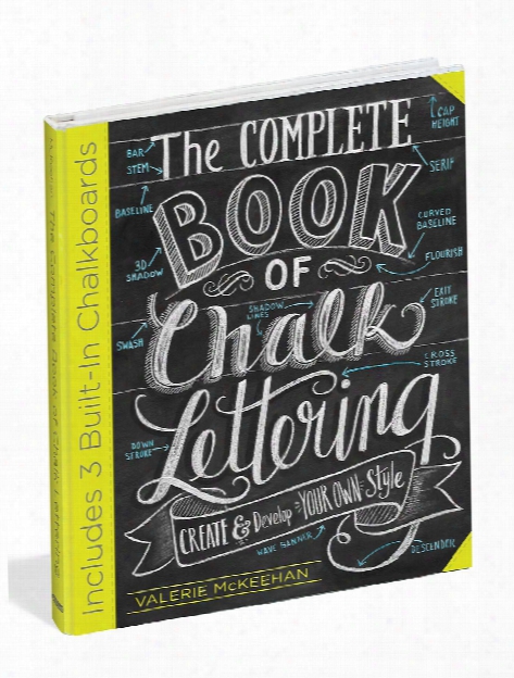 The Complete Book Of Chalk Lettering Each