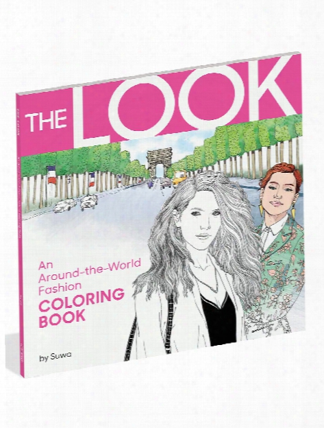 The Look Adult Coloring Book Each