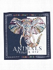 Night & Day Coloring book animals