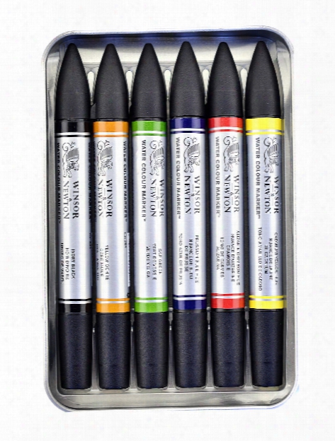 Water Colour Markers Sets Set Of 6