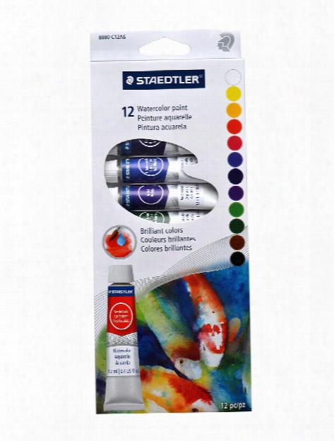 Watercolor Paints Set Of 12