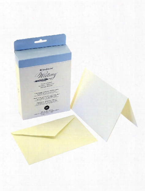 Writing Cards & Envelopes Corres Card Flat And Envelopes 4.5 In. X 6.25 In. Pack Of 20