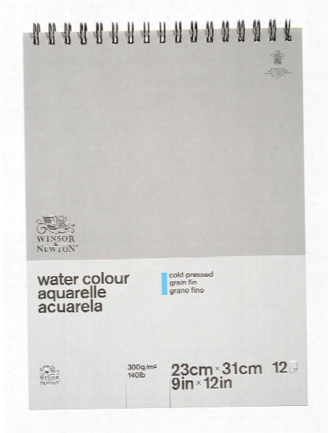 Classic Water Colour Paper Pads 140 Lb. Cold Press Spiral Bound 9 In. X 12 In.