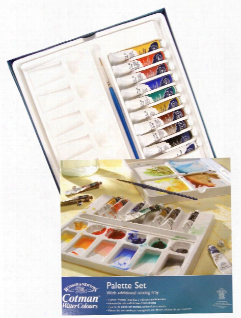 Cotman Water Colour Palette Set Set Of 10