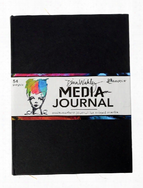 Dina Wakley Media Journal 7 1 4 In. X 10 In. 54 Pages