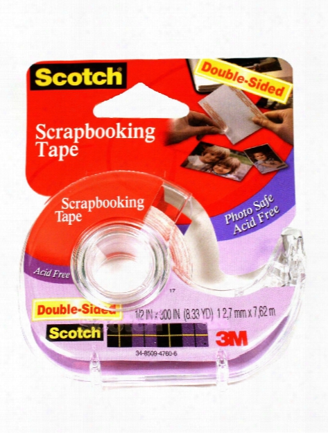 Double-sided Scrapbooking Tape 1 2 In. X 8.33 Yd. Roll