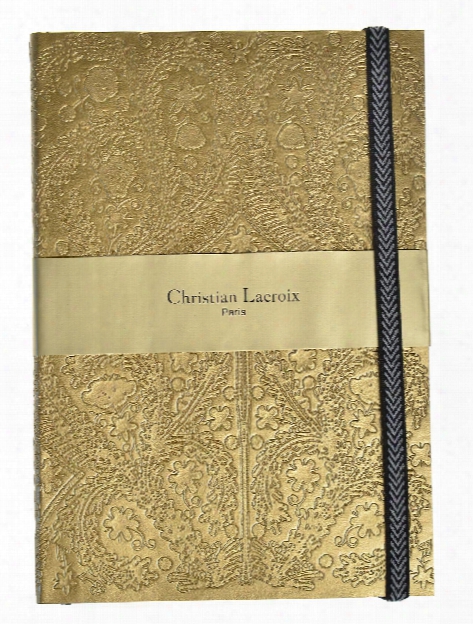 Embossed Paseo Notebooks Silver 6 In. X 8 In.