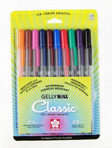 Gelly Roll Classic Pens Sets 06 Fine Set Of 5