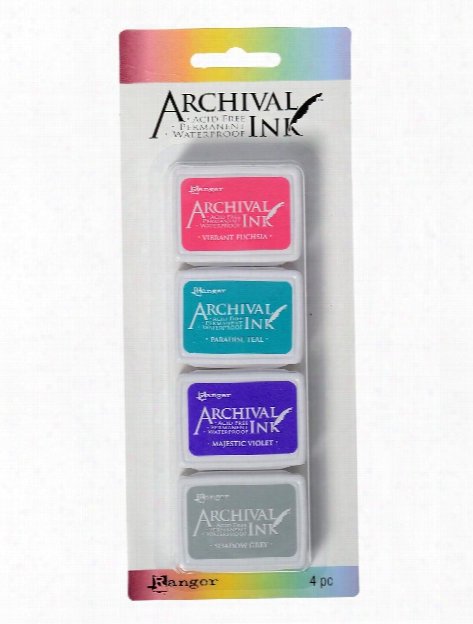 Mini Archival Ink Kits Kit #1 Pack Of 4