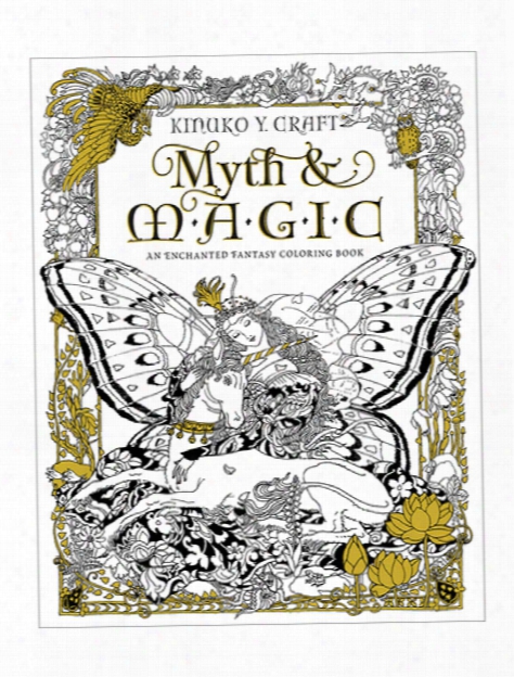 Myth & Magic Coloring Book Each