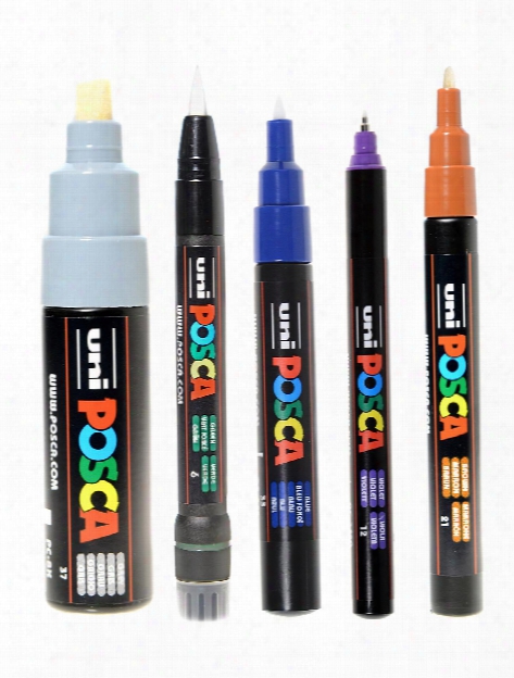 Paint Markers Pcf-350 Brush Blue