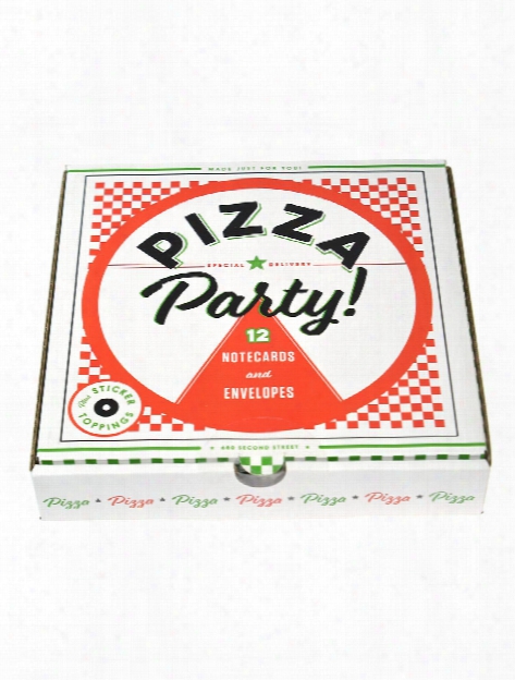 Pizza Party Notecards Each