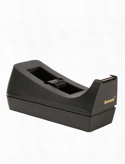 Scotch Desk Tape Dispenser C-38 Black Tape Dispenser