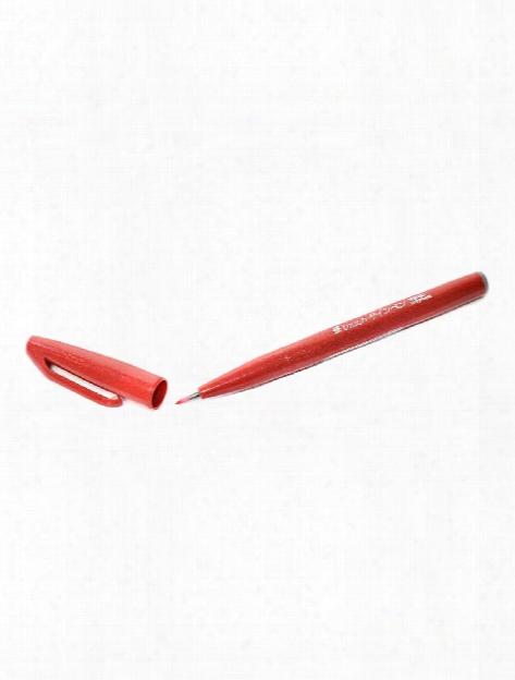 Sign Pen Brush-tip Red