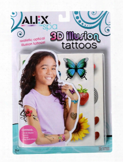 Spa 3d Illusion Tattoos Each