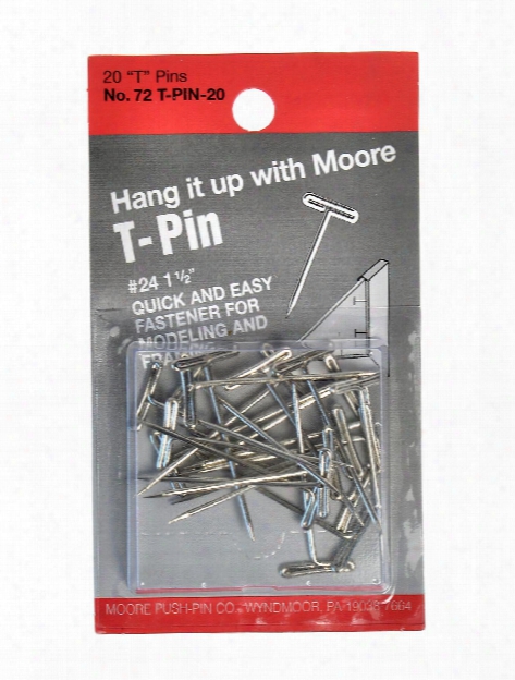 T-pins Pack Of 20