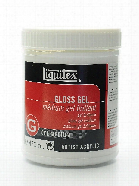 Acrylic Gloss Gel Medium 16 Oz.