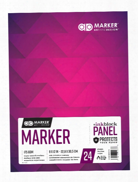 Ad Marker Pads 9 In. X 12 In. 24 Sheets