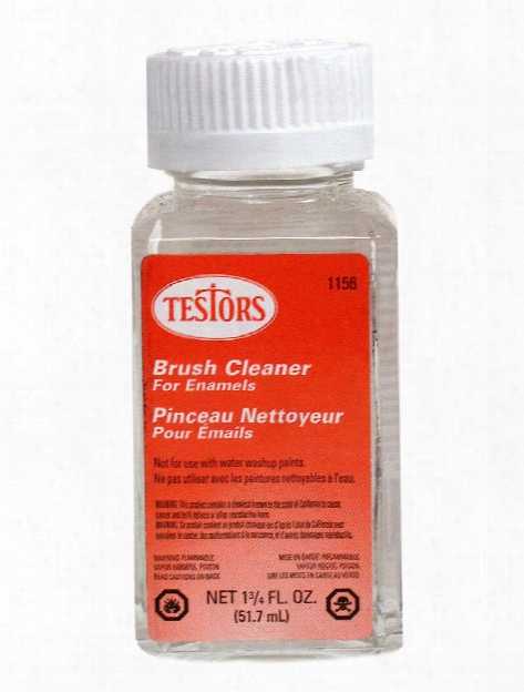 Brush Cleaner For Enamels 1 4 Oz. Thinner