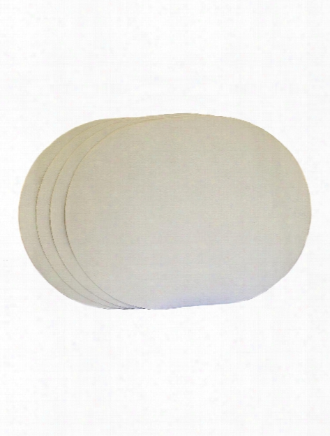 Canvas Placemats Oval Pack Of 4