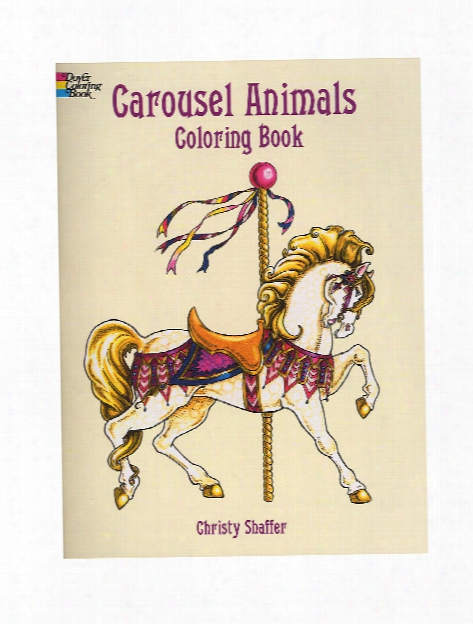 Carousel Animals Coloring Book Carousel Animals Coloring Book