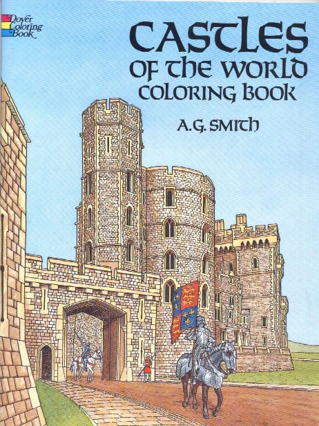 Castles Of The Orld-coloring Book Castles Of The World-coloring Book