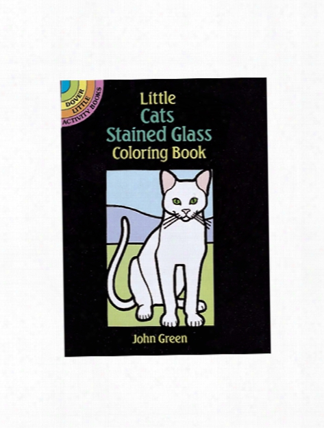 Cats-stained Glass Coloring Book Cats-stained Glass Coloring Book