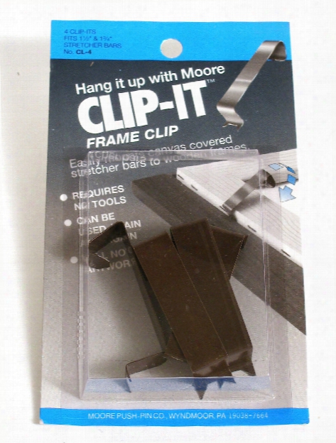 Clip-it Frame Clips Pack Of 4