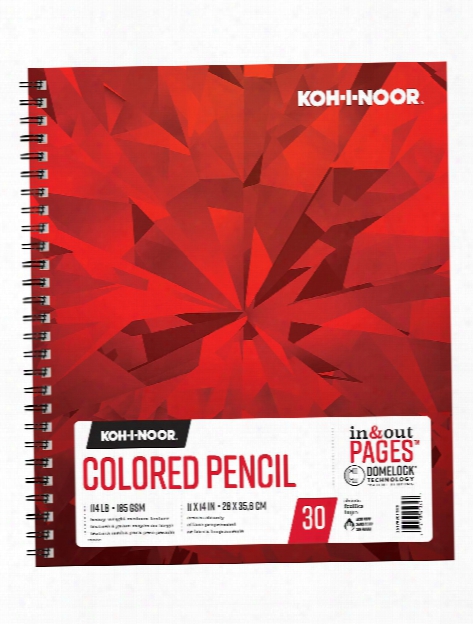 Colored Pencil Pads 9 In. X 12 In. 30 Sheets