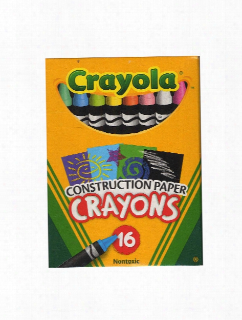 Construction Paper Crayons Box Of 16