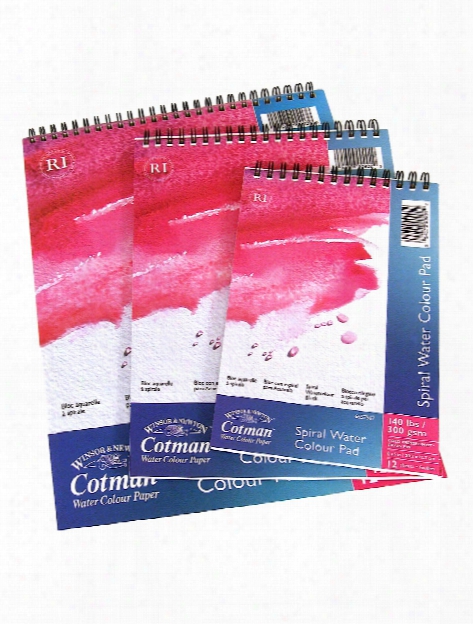 Cotman Spiral Water Colour Pad 10 In. X 14 In.