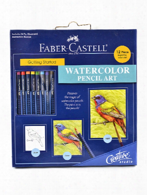 Creative Studio Getting Started Watercolor Pencil Art Set Watercolor Pencil Set