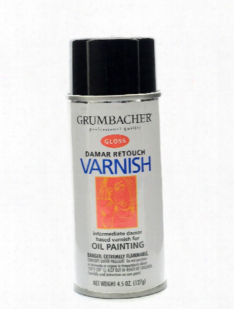 Damar Retouch Varnish Spray 11 Oz.