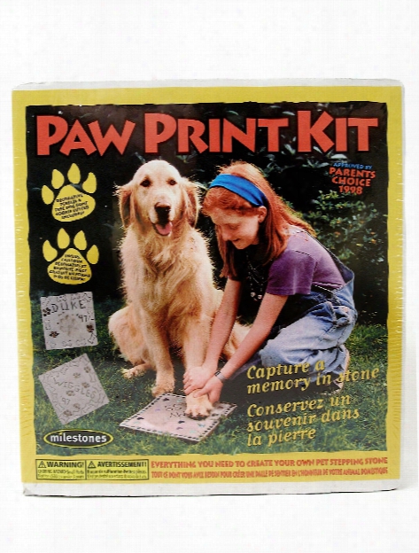 Dog Paw Print Kit Stepping Stone Kit