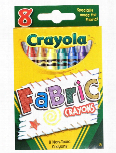 Fabric Crayons Box Of 8