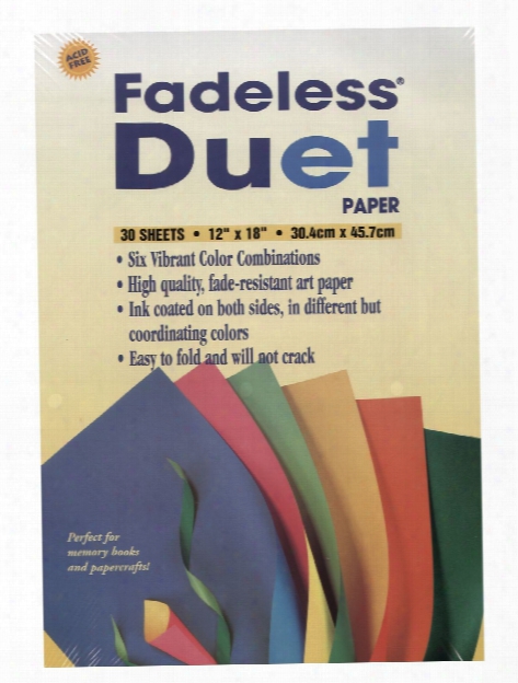 Fadeless Duet Paper 30 Sheets