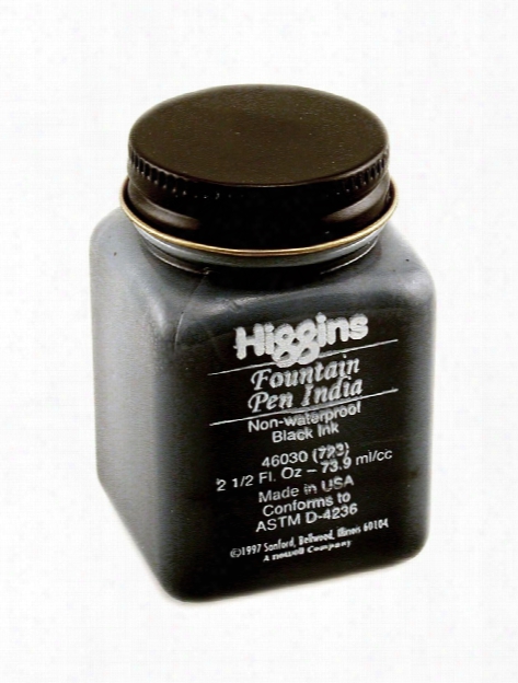 Fountain Pen India Ink 2 1 2 Oz.