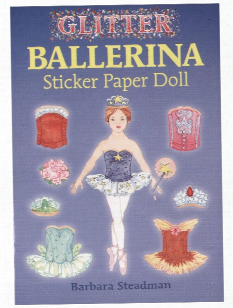 Glitter Ballerina Sticker Paper Doll Glitter Ballerina Sticker Paper Doll