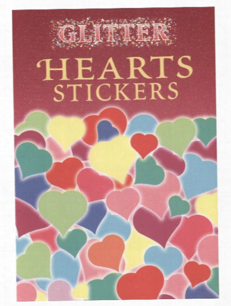 Glitter Hearts Stickers Glitter Hearts Stickers