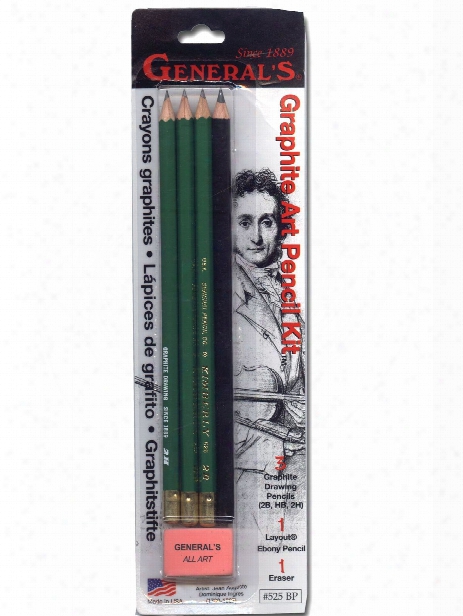 Graphite Art Pencil Kit Each