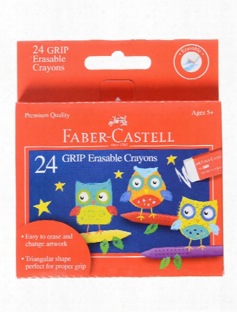 Grip Erasable Crayons Set Of 24