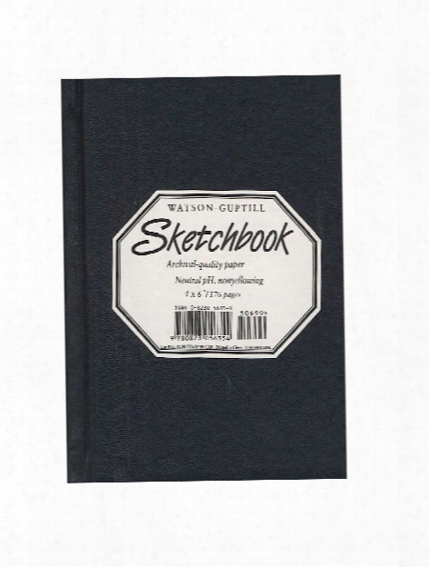 Hardcover Sketchbooks 8 1 4 In. X 11 In. Black Lizard