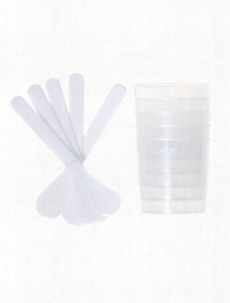 Ice Resin Mixing Cups Aand Stir Sticks Pack Of 5 Pack Of 5