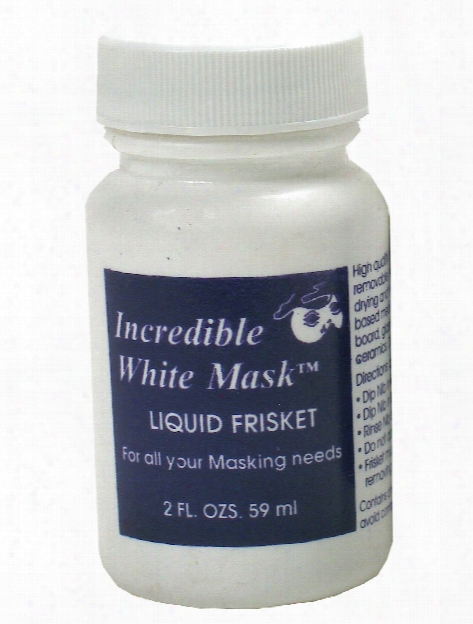 Incredible White Mask Liquid Frisket 4.5 Oz.