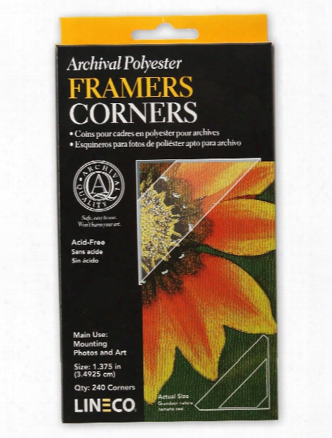 Infinity Mylar Framers Corners Pack Of 240