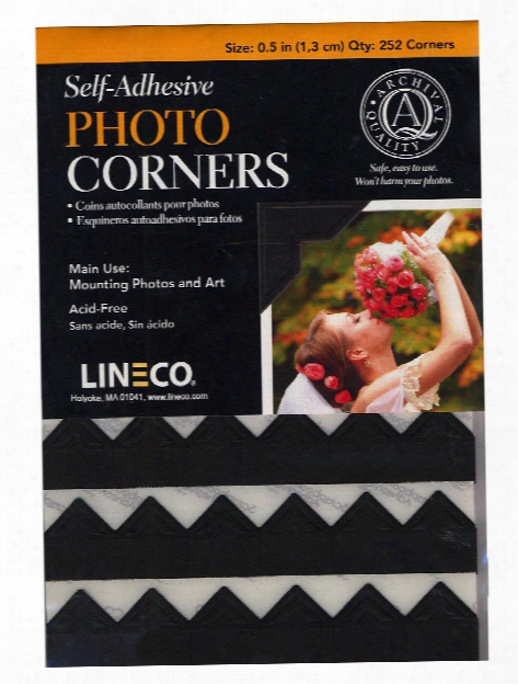 Infinity Paper Photo Corners Gold Pack Of 252