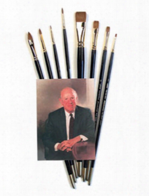 John Sanden Red Sable Brush Sets 8 Brush Starter Set